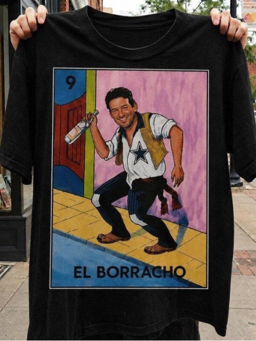 Tony Romo El Borracho T-Shirt